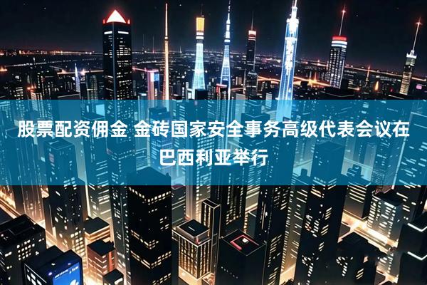 股票配资佣金 金砖国家安全事务高级代表会议在巴西利亚举行